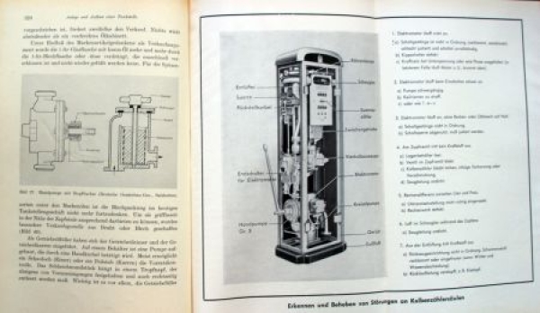 Peter "Die Praxis des Tankstellen- und Garagenbetriebs" Gasstation-History 1955 (0819)